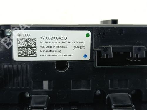 Climate control AUDI A3 Sportback (8YA, 8YF) 35 TDI | BP29248879I5 