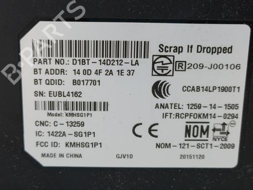 Electronic module FORD FIESTA VI (CB1, CCN) 1.5 TDCi | BP25876559M83 