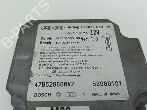 ECU airbags HYUNDAI TUCSON (JM) 2.0 CRDi All-wheel Drive | BP25875435M53 