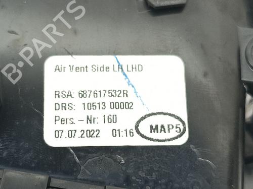 Luftventil RENAULT CLIO V (B7_) 1.0 TCe 90 (B7MT) | BP38304717I21 - Image 5