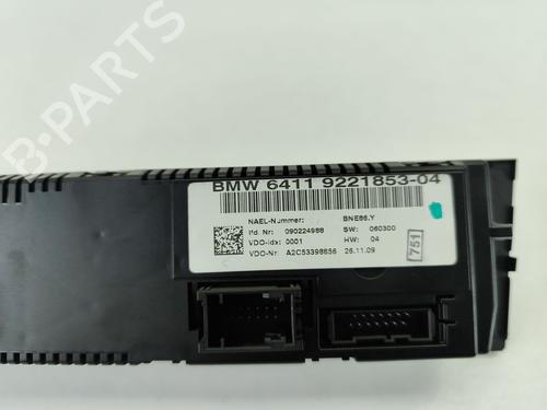 Climate control BMW X1 (E84) sDrive 20 d | BP25921248I5 