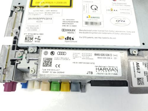Radio AUDI A4 B9 (8W2, 8WC) 2.0 TDI | BP37641467E6 - Image 6