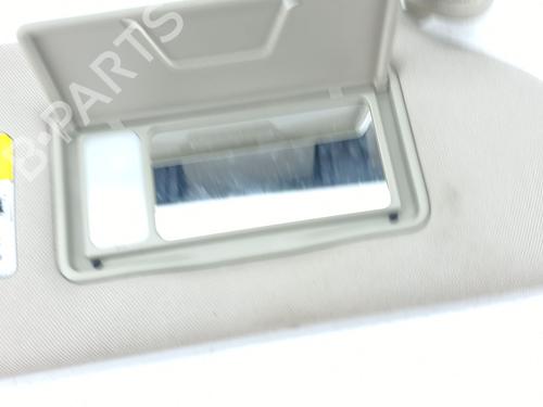 Right sun visor MITSUBISHI OUTLANDER III (GG_W, GF_W, ZJ, ZL, ZK) Plug-in Hybrid (GG2W) | BP28513506I2 