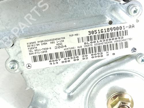 Passenger airbag MERCEDES-BENZ VANEO (414) 1.7 CDI (414.700) | BP13352237C10 