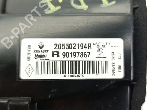Right taillight RENAULT MEGANE IV Hatchback (B9A/M/N_) 1.3 TCe 140 (B9NB) | BP38252624C35 - Image 5