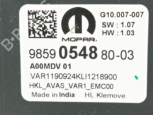 Electronic module CITROËN C4 X (BD_, BE_, BF_) ë-C4 X (BFZKXC) | BP37074335M83 - Image 3