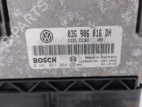 Engine control unit (ECU) SEAT ALTEA (5P1) 1.9 TDI | BP25878992M57