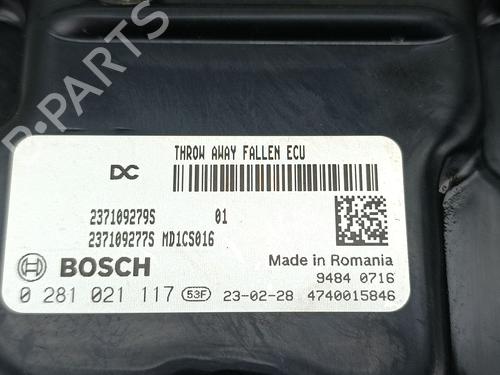 Engine control unit (ECU) RENAULT EXPRESS Box Body/MPV 1.5 Blue dCi 95 (F6AB) | BP39239987M57 - Image 2