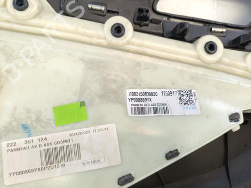 Front left panel OPEL GRANDLAND / GRANDLAND X (A18, P1UO) 1.2 (75) | BP29977449C58