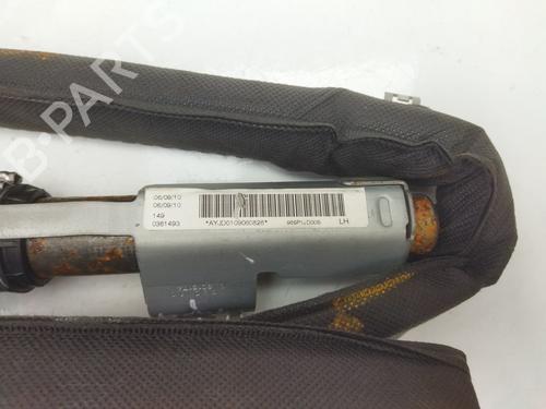 Left curtain airbag NISSAN QASHQAI / QASHQAI +2 I (J10, NJ10, JJ10E) 1.5 dCi | BP25877572C11 