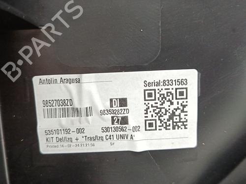 Front left panel CITROËN C4 III (BA_, BB_, BC_) 1.2 PureTech 130 (BAHNSA, BAHNSB) | BP31862178C58 