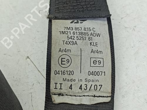 Rear left seatbelt VW SHARAN (7N1, 7N2) 2.0 TDI | BP15673323I29 