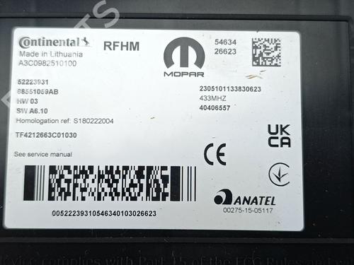 Electronic module JEEP COMPASS (MP, M6, MV, M7) 1.3 Hybrid 4x4 | BP40260705M83 - Image 7