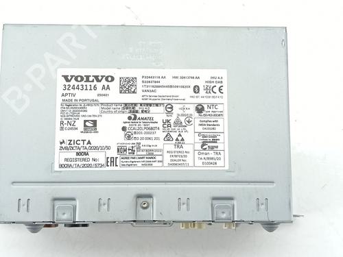 Radio VOLVO V60 I Cross Country (157)  | BP29887017E6 