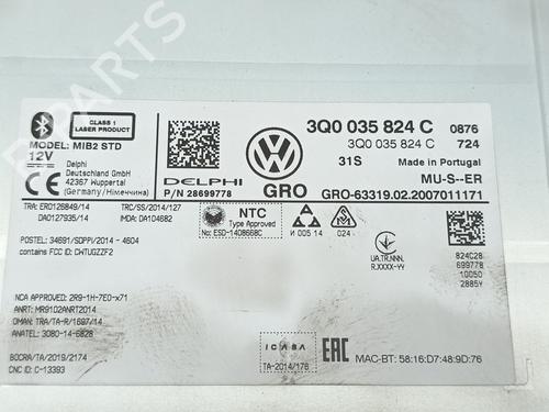Radio VW CRAFTER Van (SY_, SX_) 2.0 TDI FWD (SYB, SYC, SYD) | BP39981326E6 - Image 2