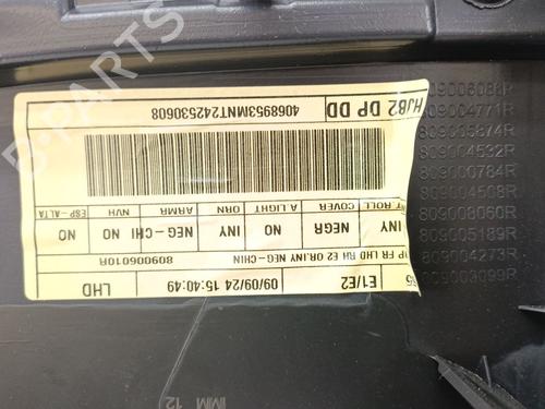 Front right panel RENAULT CAPTUR II (HF_) TCe 90 (HFM6) | BP29634930C59 