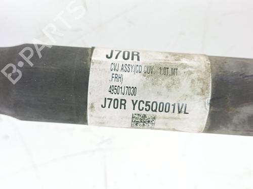 Right front driveshaft KIA XCEED (CD) 1.0 T-GDI | BP37491706M39 - Image 2