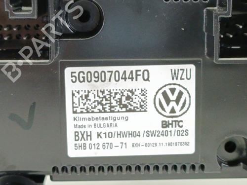 Climate control VW GOLF VII (5G1, BQ1, BE1, BE2) 2.0 R 4motion | BP26559557I5 