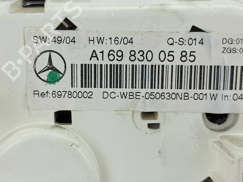 Climate control MERCEDES-BENZ A-CLASS (W169) A 170 (169.032, 169.332) | BP14924337I5 