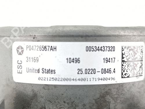 ABS Bremseaggregat JEEP COMPASS (MP, M6, MV, M7) 1.6 CRD | BP30636082M43 