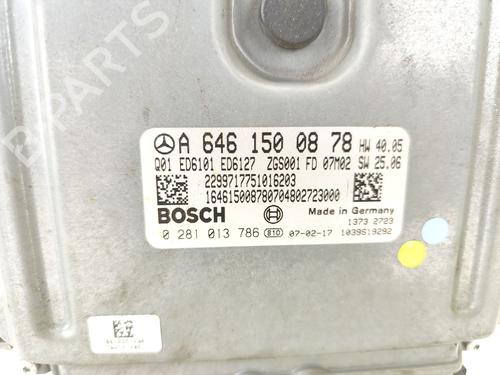 Engine control unit (ECU) MERCEDES-BENZ VITO / MIXTO Van (W639) 111 CDI (639.601, 639.603) | BP26554800M57 
