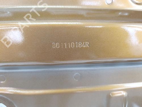 Left front door RENAULT CAPTUR I (J5_, H5_) 0.9 TCe 90 | BP32474257C2