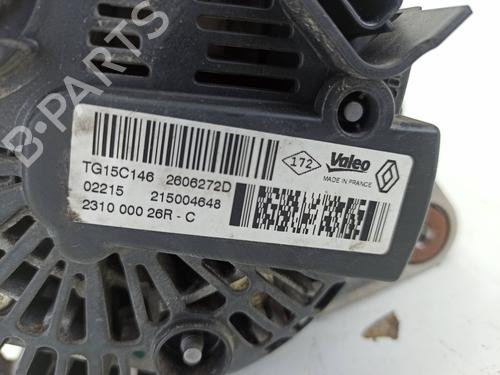 Alternator RENAULT KANGOO / GRAND KANGOO II (KW0/1_)  | BP10266355M7 