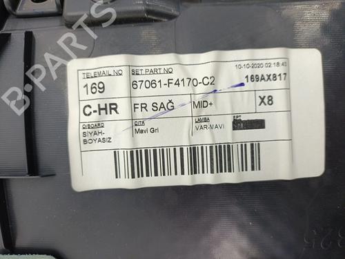 Front right panel TOYOTA C-HR (_X1_) 1.8 Hybrid (ZYX10_, ZYX11_) | BP36910971C59  - Image 6