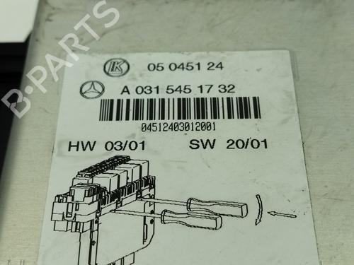Fuse box MERCEDES-BENZ S-CLASS (W220)  | BP11423441E1 