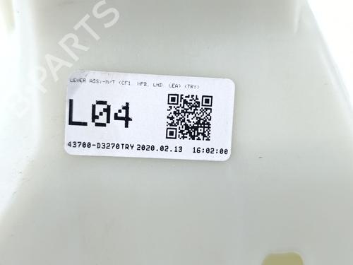 Gear lever HYUNDAI TUCSON (TL, TLE) 1.6 GDi | BP29505827M90 