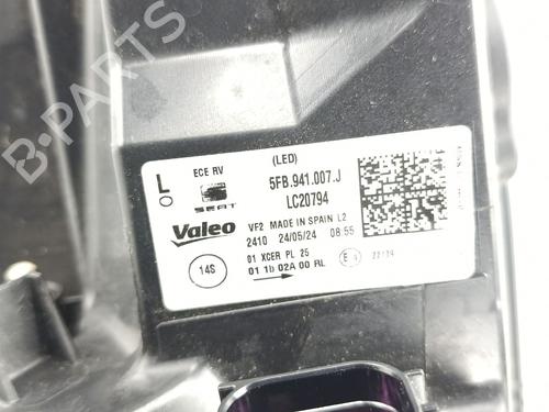 Left headlight SEAT LEON (KL1, KLG) 1.0 TSI | BP34445523C28  - Image 5