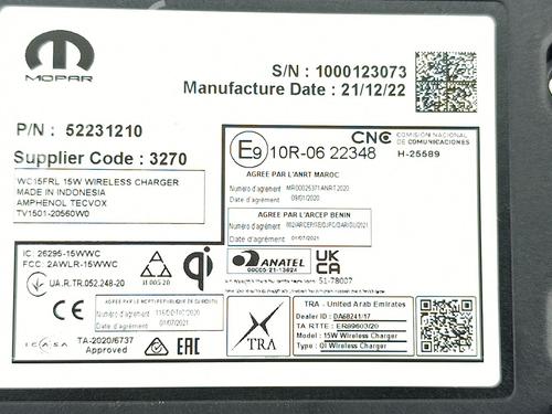 Electronic module JEEP COMPASS (MP, M6, MV, M7) 1.3 Hybrid 4x4 | BP40260715M83 - Image 4