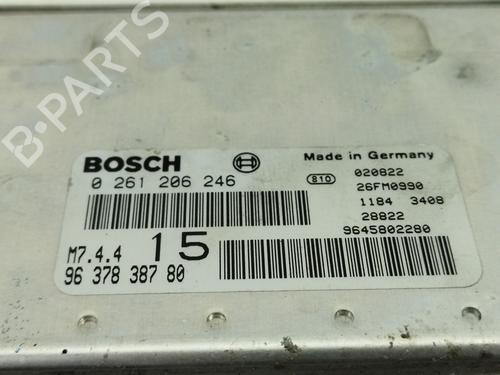 Engine control unit (ECU) CITROËN SAXO (S0, S1) 1.1 X, SX | BP11287792M57 