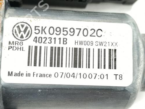 Right front window motor VW GOLF VI (5K1) 2.0 GTi | BP31046109E20