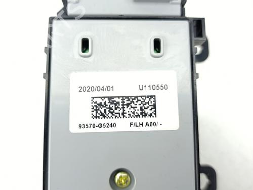 Left front window switch KIA NIRO I (DE) 1.6 GDI Hybrid | BP34278106I27  - Image 5