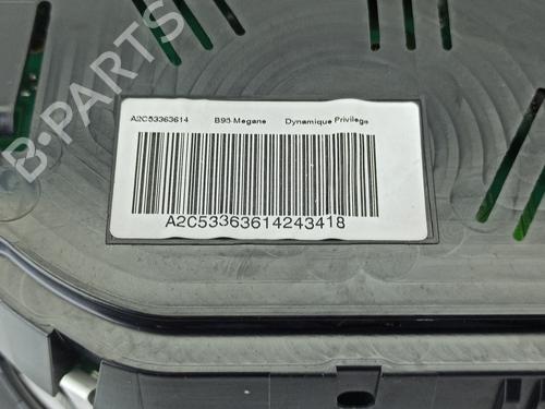 Instrument cluster RENAULT MEGANE III Hatchback (BZ0/1_, B3_)  | BP13335832C47 