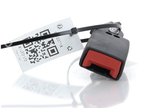 Used Seat buckle FORD KA+ III (UK, FK) 1.2 (70 hp) 27904412