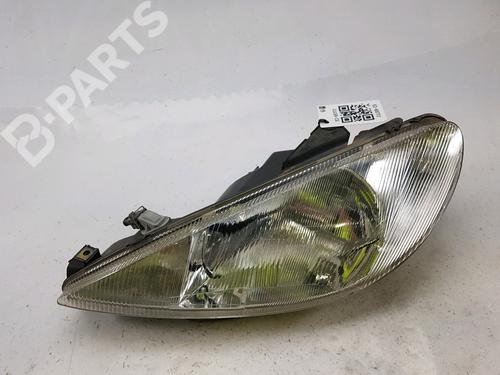 Used Left headlight Left headlight PEUGEOT 206 Hatchback (2A/C) 1.1 i (60 hp) 10934667 10934667