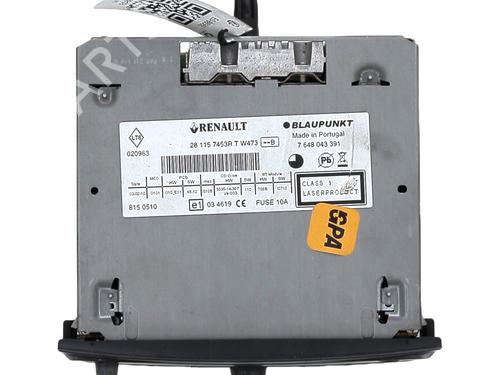 Radio RENAULT CLIO III Grandtour (KR0/1_) 1.5 dCi (KR0F) | BP29416145E6 