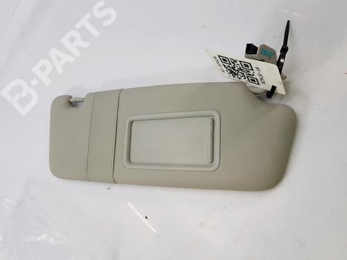 right-sun-visor-audi-a3-sportback-8pa-20-tfsi-quattro-8p0857552ae9v4-2004-2005-2006-2007-2008-2009-2010-2011-2012-2013-2014-2015-11200120 main image