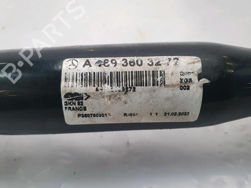 Right front driveshaft MERCEDES-BENZ A-CLASS (W169) A 200 CDI (169.008, 169.308) | BP27814014M39 