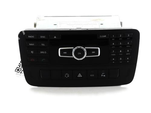 Used Radio MERCEDES-BENZ A-CLASS (W176) A 200 CDI (176.001) (136 hp) 27646481