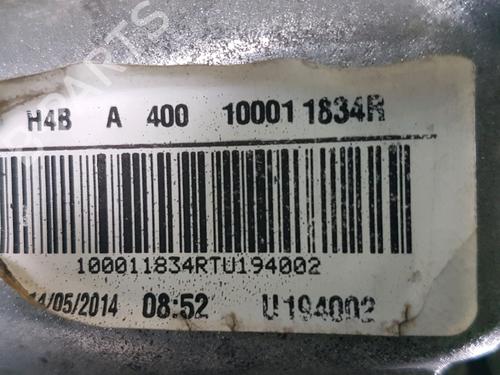 Engine RENAULT CLIO IV (BH_) 0.9 TCe 90 (BHNF, BHMA, BHMH, BHJK, BHJR) | BP29624303M1 