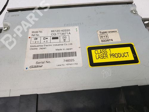 Radio TOYOTA RAV 4 III (_A3_) 2.2 D 4WD (ALA30_, ALA30R) | BP10934900E6 