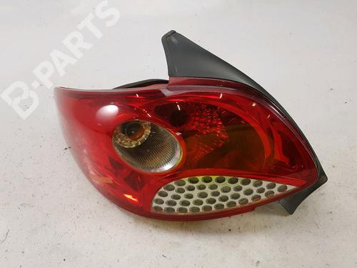 Used Left taillight Left taillight PEUGEOT 206+ (2L_, 2M_) 1.4 i (2LKFWA, 2MKFWA) (75 hp) 10934688 10934688