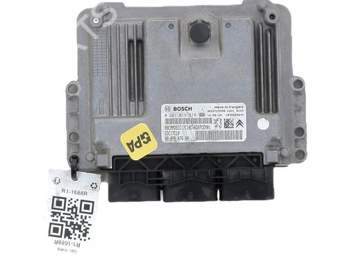 Engine control unit (ECU) CITROËN C3 II (SC_) 1.6 HDi | BP37690097M57 - Image 2