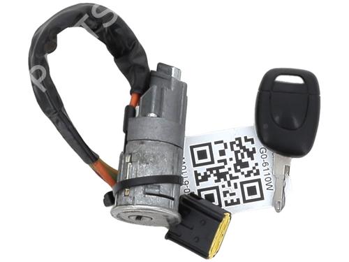 Used Ignition barrel RENAULT CLIO II (BB_, CB_) 1.5 dCi (100 hp) 26228688