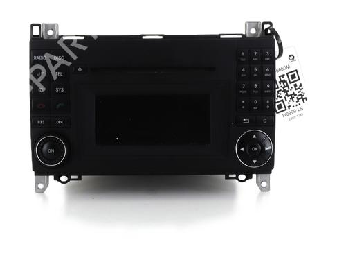 Used Radio Radio MERCEDES-BENZ A-CLASS (W169) A 180 CDI (169.007, 169.307) (109 hp) 33419923 33419923