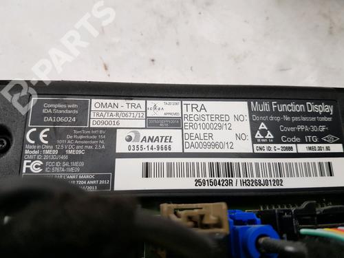 Radio RENAULT ZOE (BFM_) ZOE | BP11145950E6 