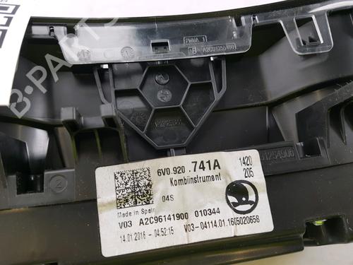 Instrument cluster SKODA FABIA III (NJ3) 1.4 TDI | BP12311785C47 